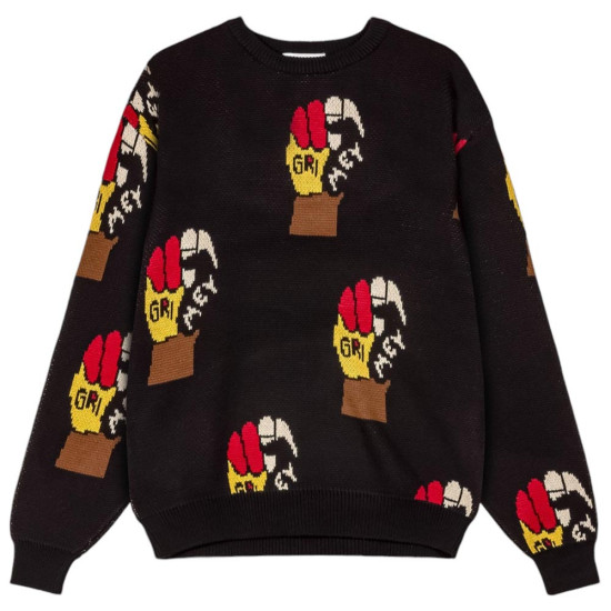 Grimey Ανδρική πλεκτή μπλούζα Voodoo Child The We Shall Overcome Knit Sweater